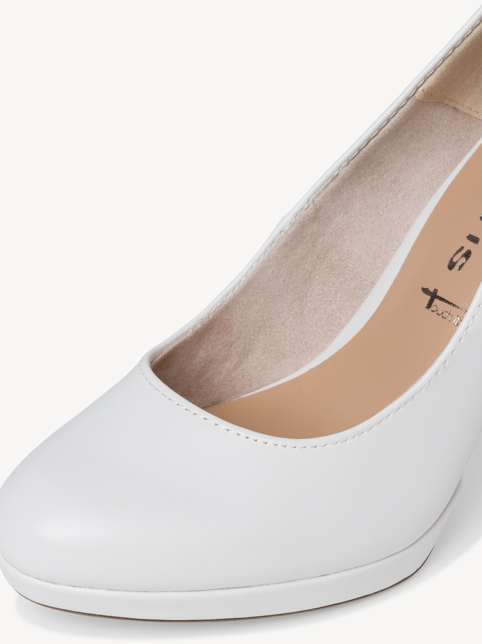 Escarpin - blanc