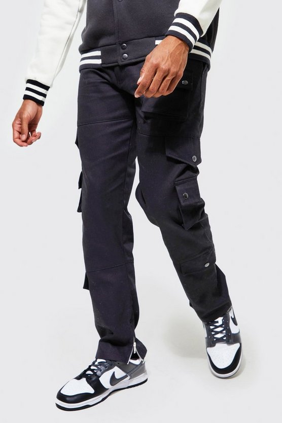 Lockere Twill Cargo-Hose