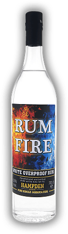 Hampden Estate Rum Fire White Overproof Rum 63% Hampden Estate Rum Fire White Overproof Rum 63% Weißer Rum mit hohem Estergehalt der Traditionsbrennerei Hampden Estate. 0,7	 Liter - Vol 63%
