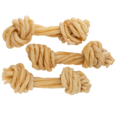 Barkoo Kauknochen gewickelt ca. 17 cm