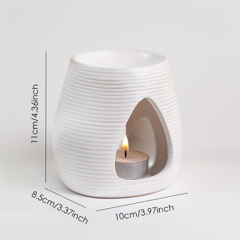 SHUAIVIBES Duftlampe Aromalampe Duftlampe Teelicht-Kerzendiffusor Aromabrenner Wachsschmelz
