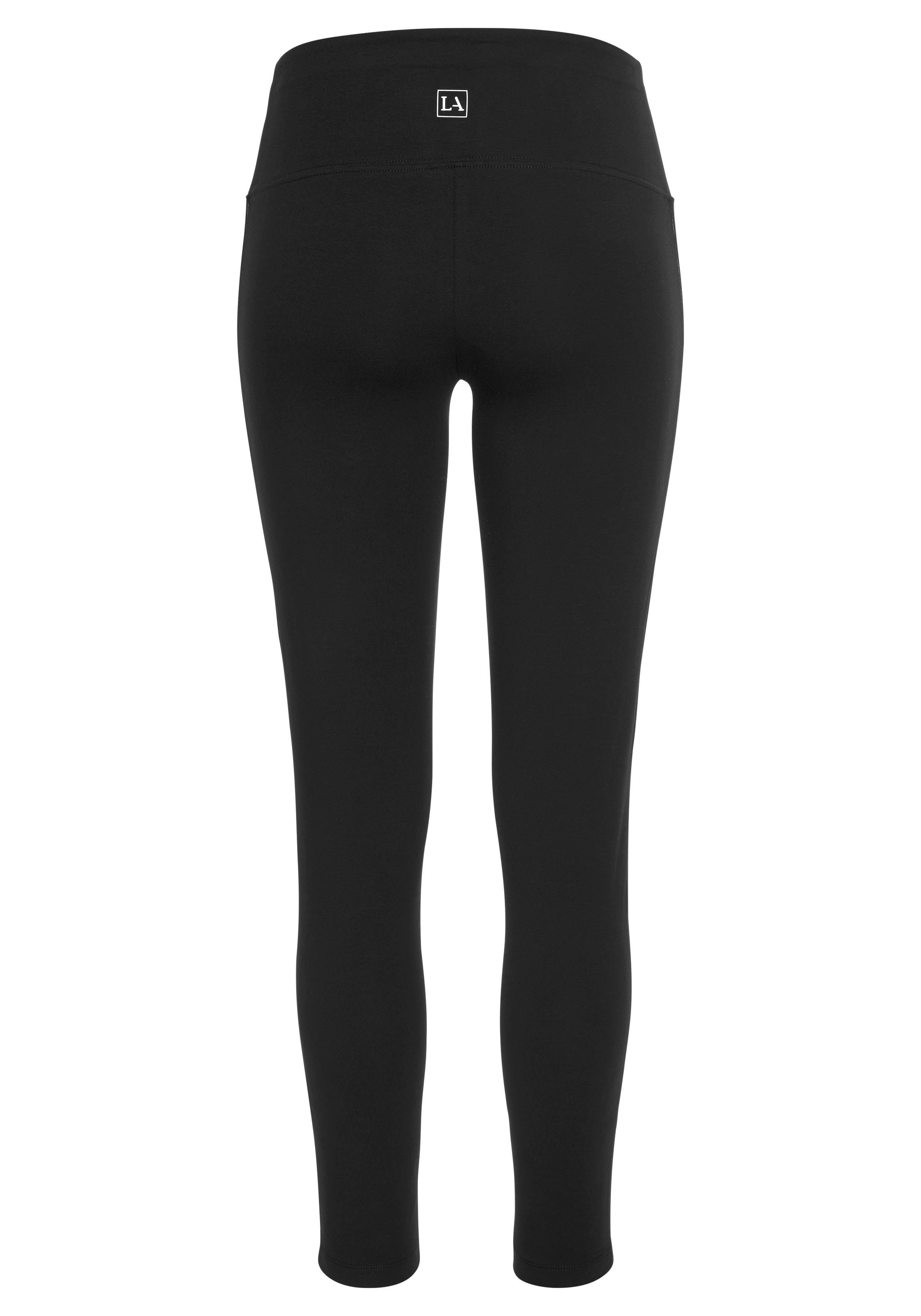 LASCANA ACTIVE Leggings mit breitem Komfortbund