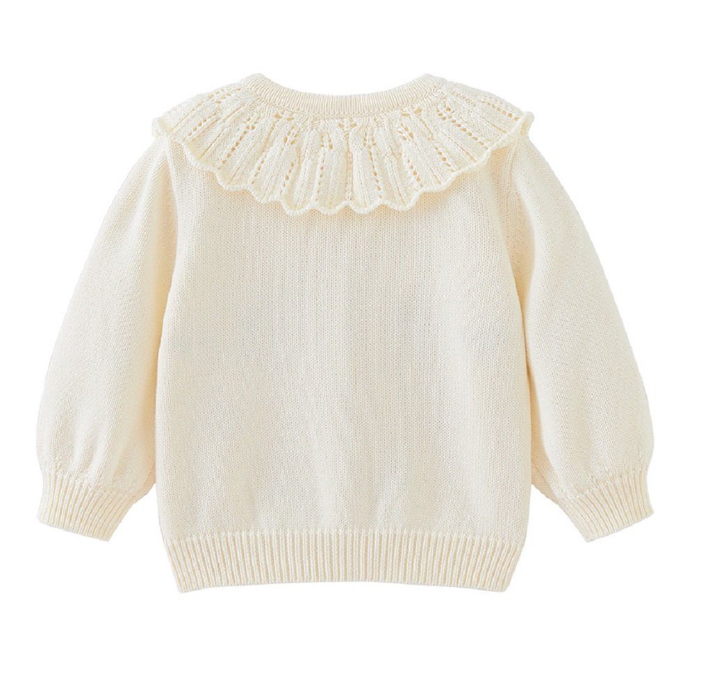 TOPMELON Strickjacke Mädchen Strickjacke Warm Cardigan für Herbst Winter