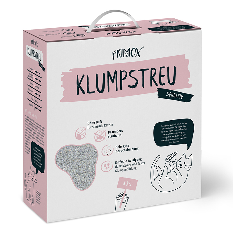 PRIME Katzenstreu PRIME PRIMOX Streu Sensitiv 8kg