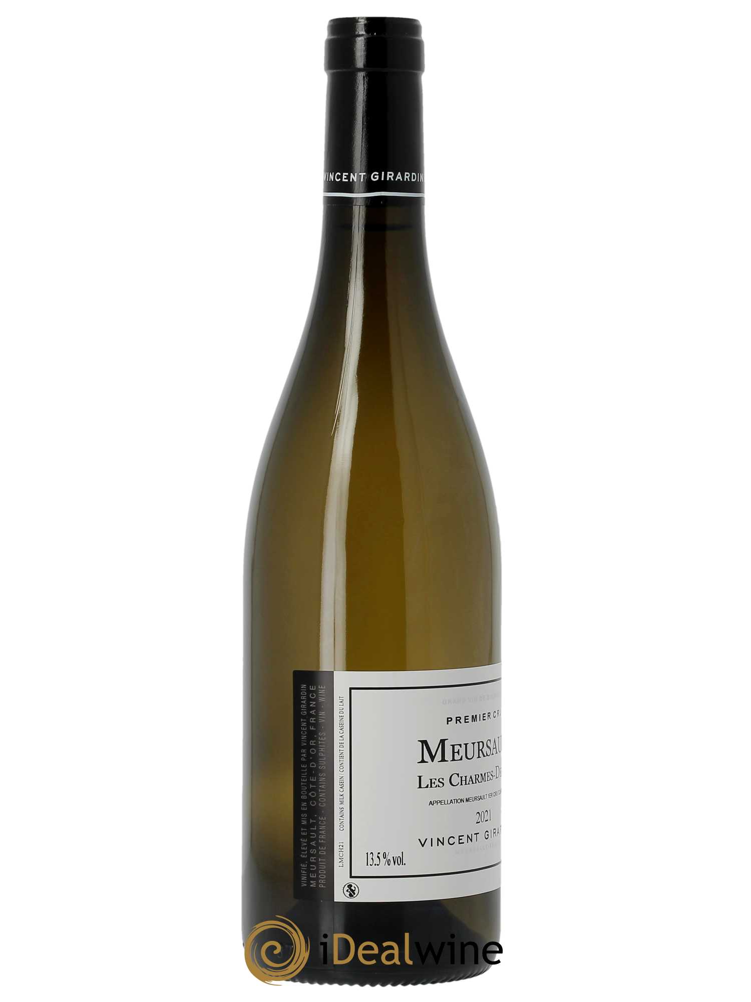 Meursault 1er Cru Les Charmes Dessus Vincent Girardin (Domaine)  2021 - Lot de 1 Bouteille
