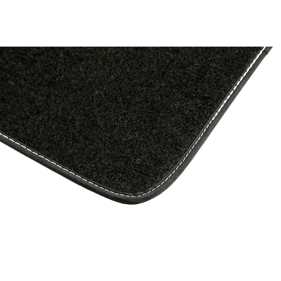 Norauto Universal Autoteppich in Schwarz, Auto Textil Fußmatte für hinten, 1 Stück - ATU