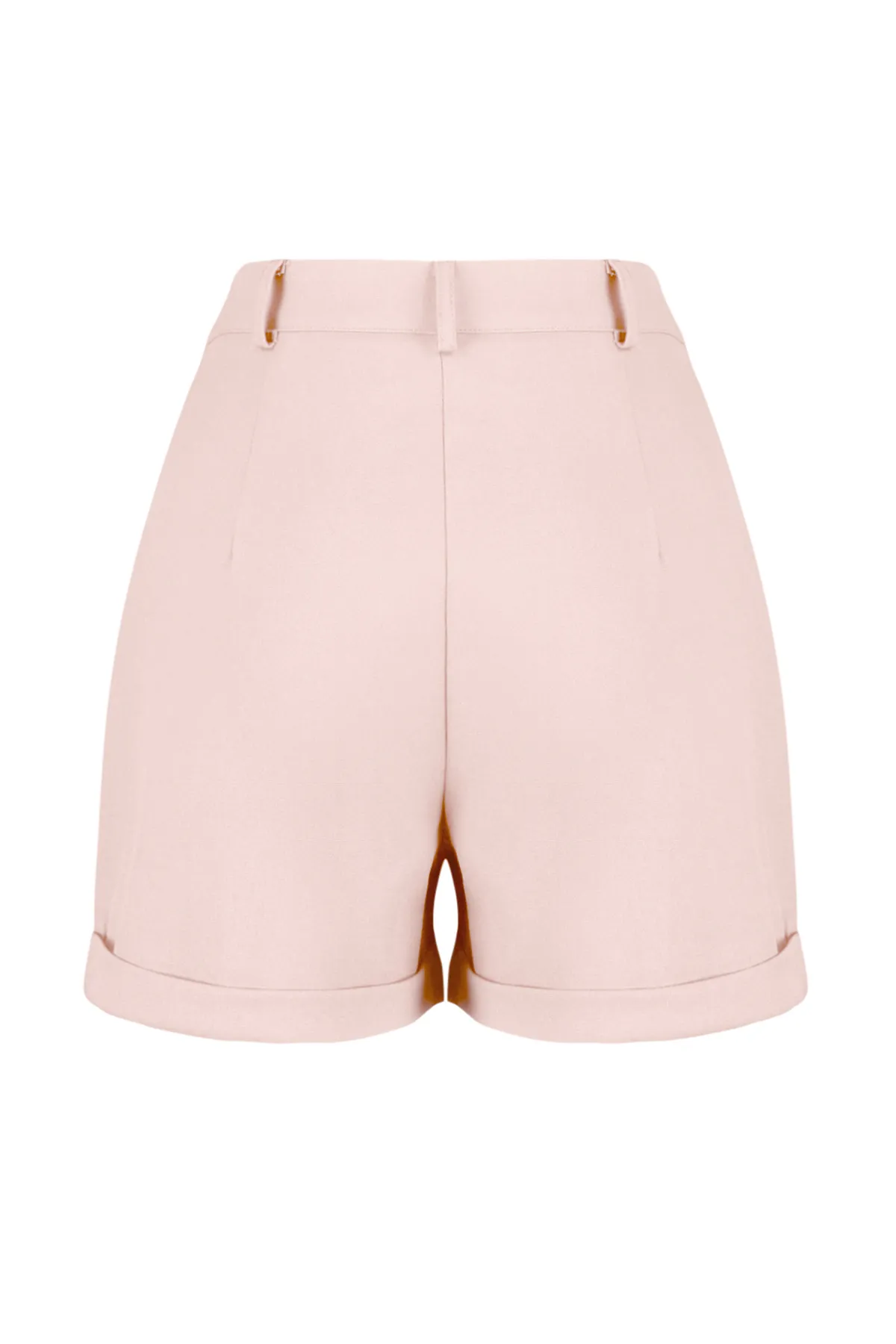 Trendyol Collection  Powder Regular Fit gewebte Shorts TWOSS21SR0478
