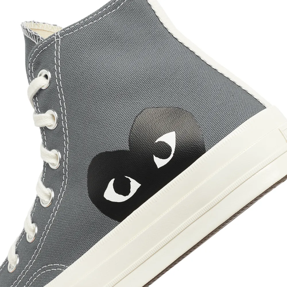 Comme des Garcons Play x Converse Chuck Taylor 1970s Hi P1K122-1 / grau