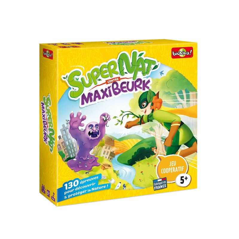 Jeu de société SuperNat' contre MaxiBeurk