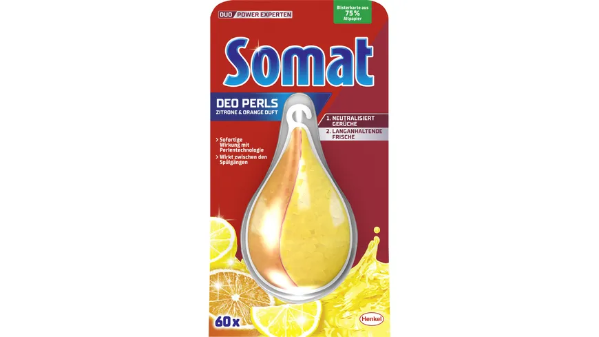 Somat Deo Duo-Pearls Zitrone Orange 17 g