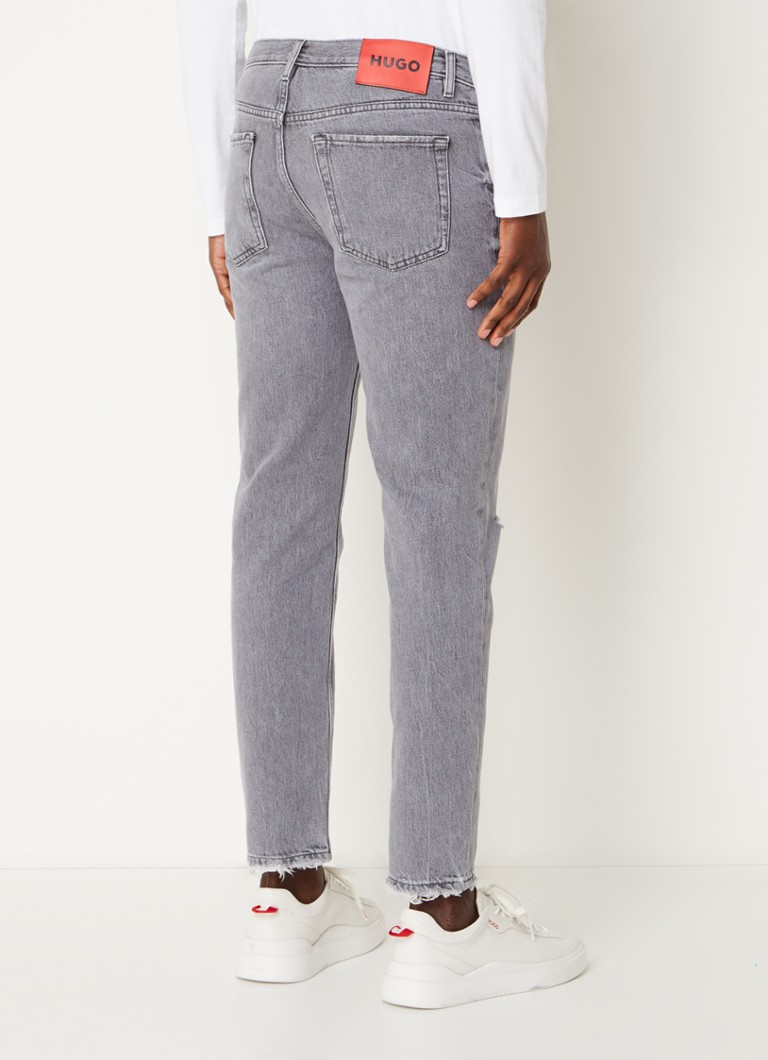 Blugi HUGO BOSS 634 slim fit, culoare spălată