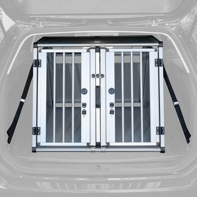 Autohundebox AluRide Doppelbox