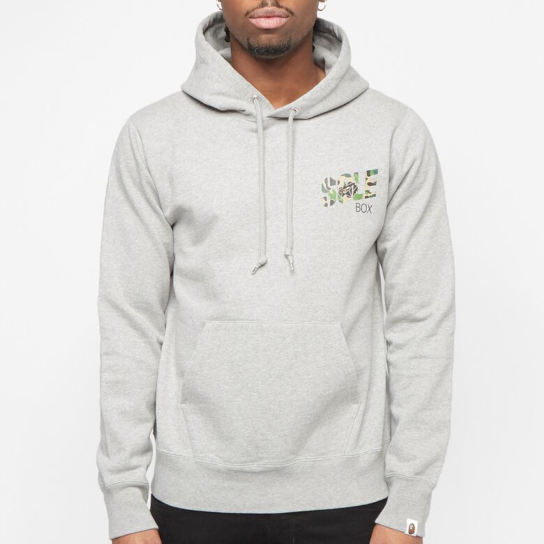 solebox x A Bathing Ape (BAPE) Hoodie gray