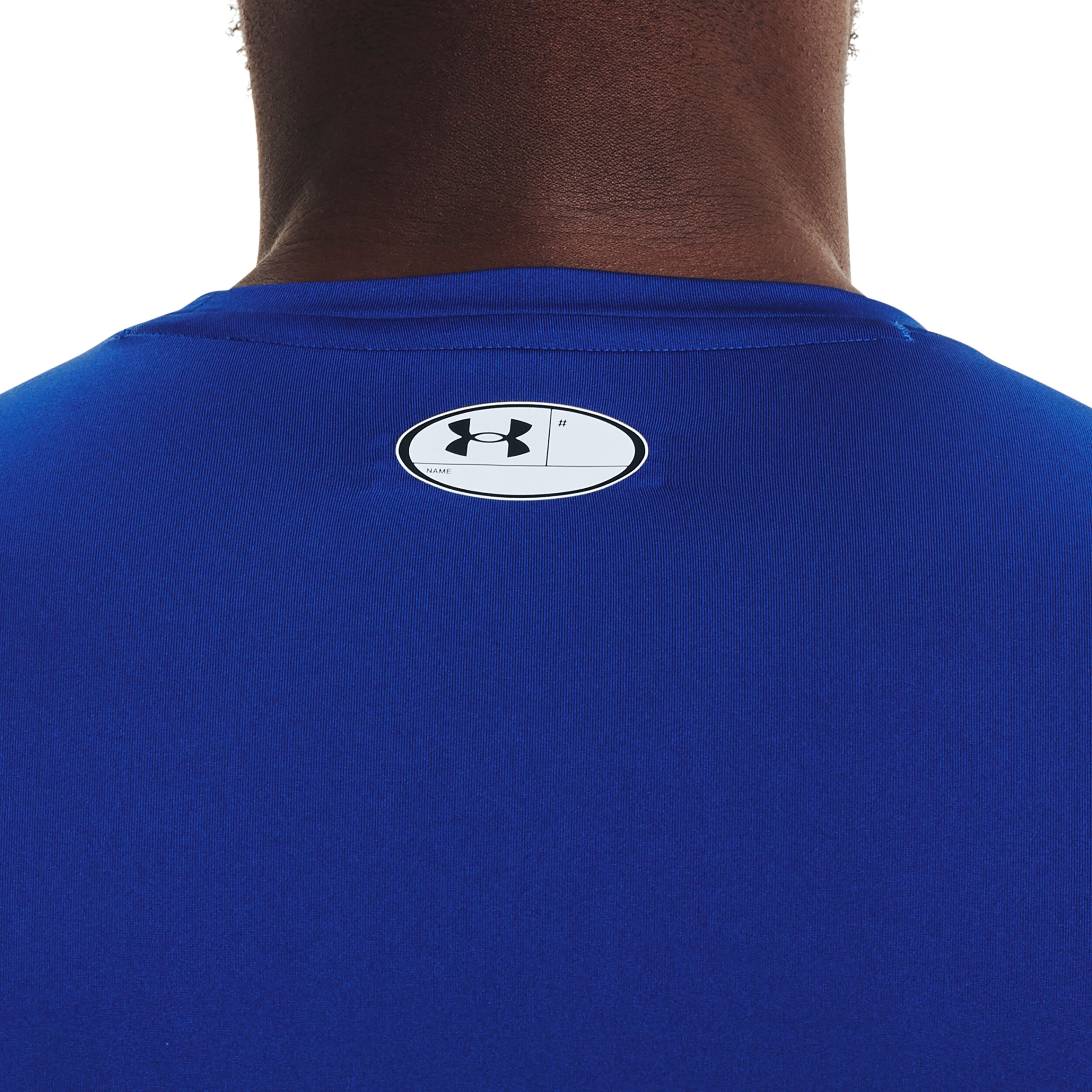 Heatgear Comp T-Shirt Herren - Blau, Weiß