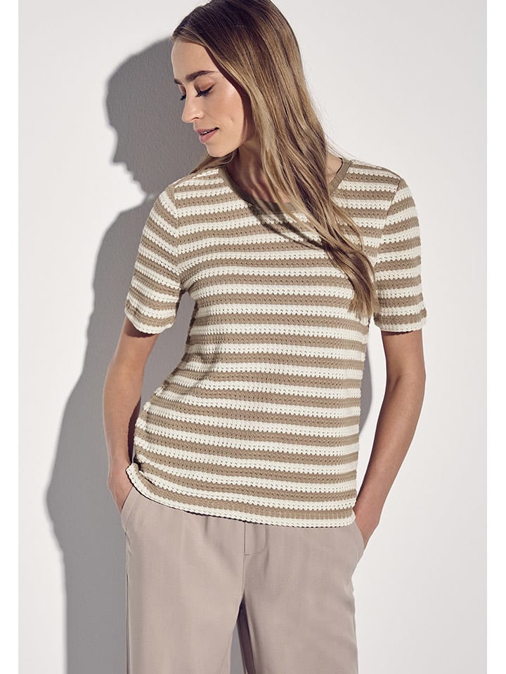 Street One Shirt in Beige günstig kaufen