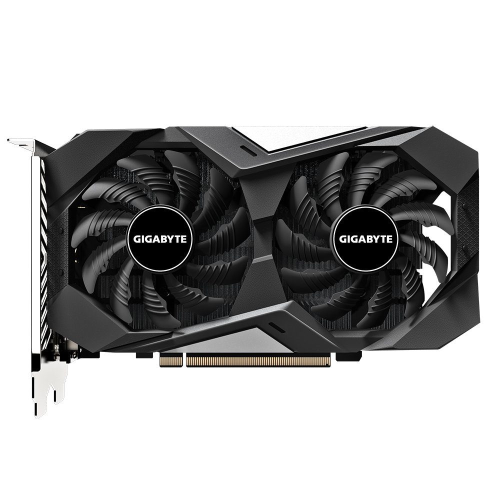 Gigabyte GeForce® GTX 1650 D6 WINDFORCE OC 4G Grafikkarte (4 GB, GDDR6)