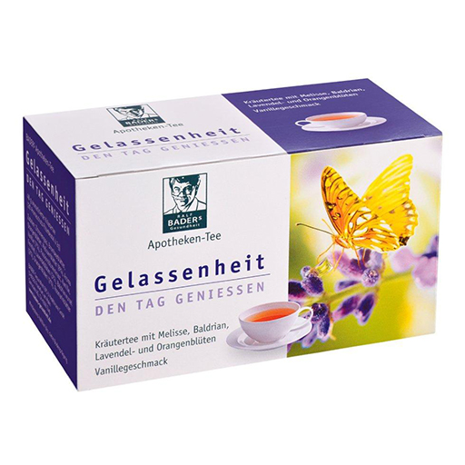 BADERS Apotheken Tee Gelassenheit Filterbeutel  20 St  Filterbeutel