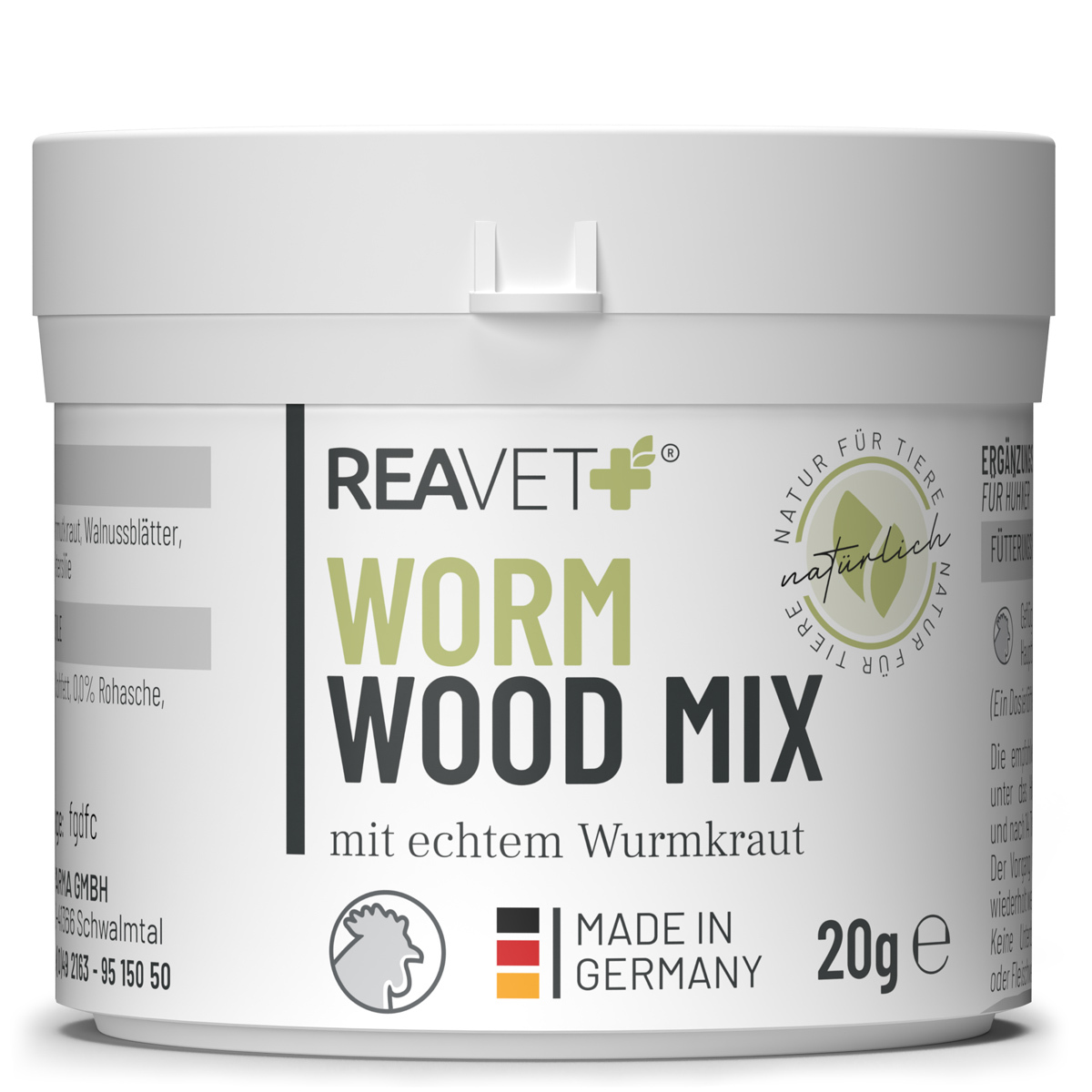 REAVET Zubehör REAVET Wormwood Hühner Mix Pulver 20g