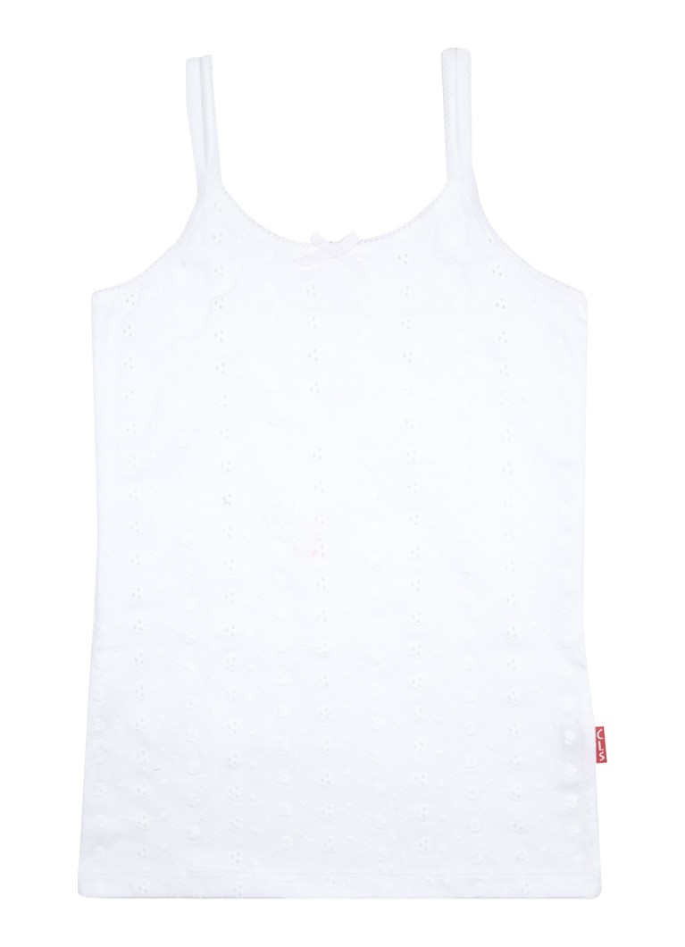 Claesens Singlet with embroidery