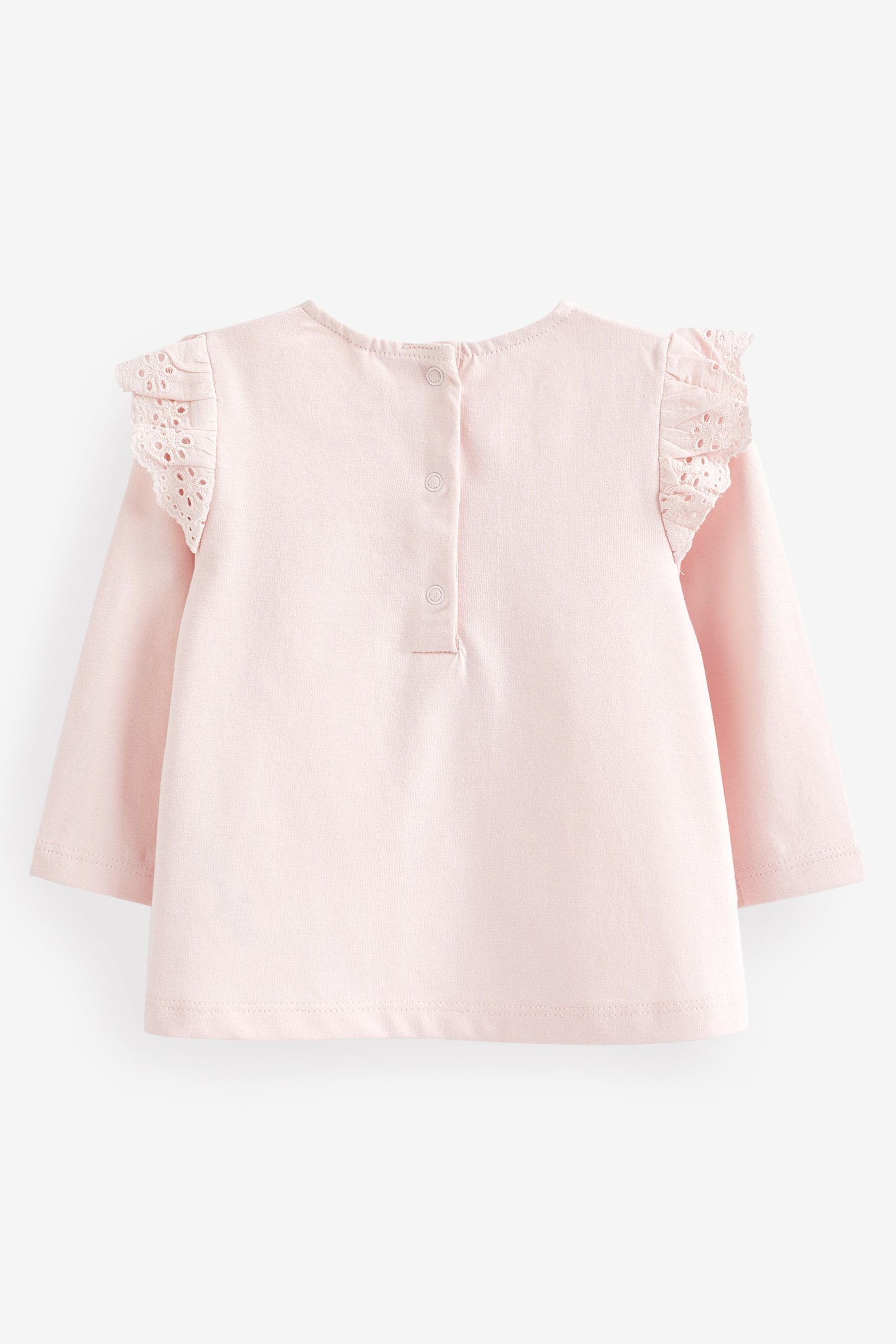 Next Langarmshirt 4er-Pack Baby-Langarmoberteile (4-tlg)