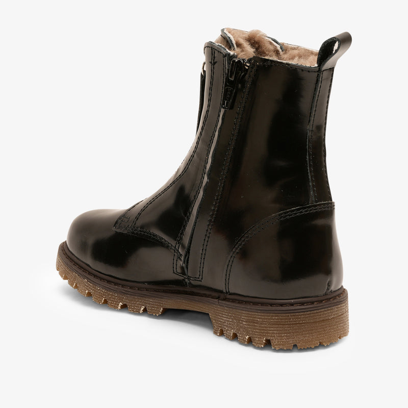 nora lamb black polido - Schwarz