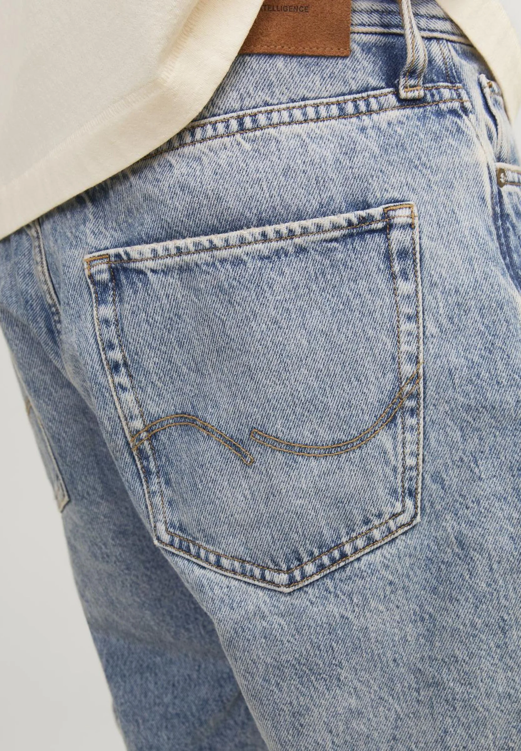 Jack & Jones ITONY ORIGINAL - Pantalones cortos vaqueros