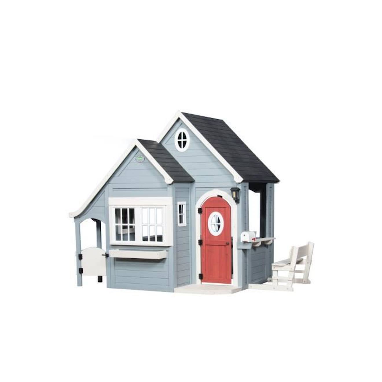 Backyard Discovery Spring Cottage maison enfant en bois gris