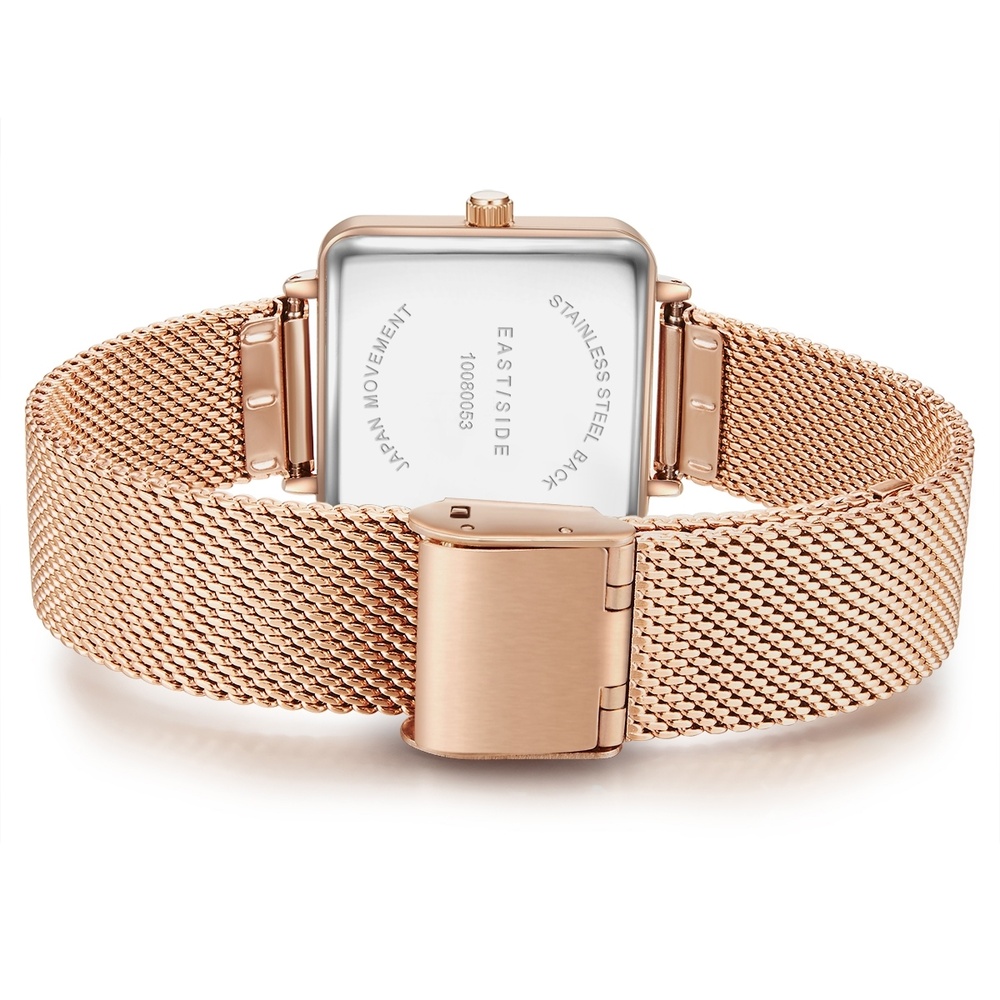 EASTSIDE Montre à quartz Grand en Or rose Acier inoxydable en Or rose Montre