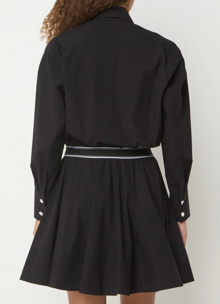 Maje Mini bluza-haljina s naborima