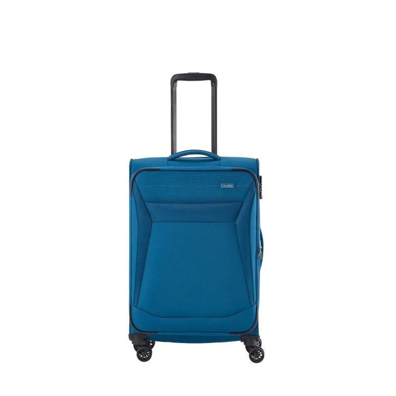 Travelite CHIOS Kofferset mit 4 Rollen Gr. L\/M (inkl. Reisetasche + Beautycase) - Petrol