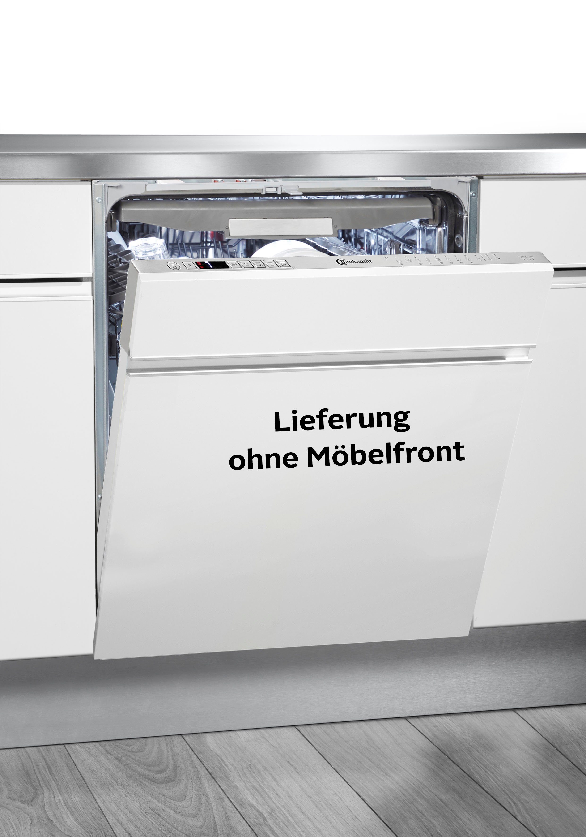 BAUKNECHT vollintegrierbarer Geschirrspüler, OBIC Ecosilent 7540, 14 Maßgedecke, 4 Jahre Herstellergarantie inkl.