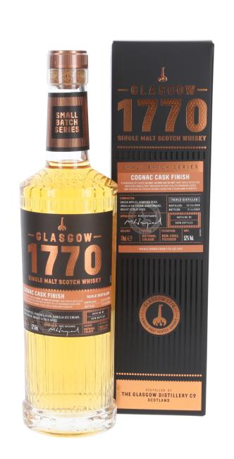 1770 Glasgow Triple Distilled Cognac Cask Finish 0,7 l·52 % vol