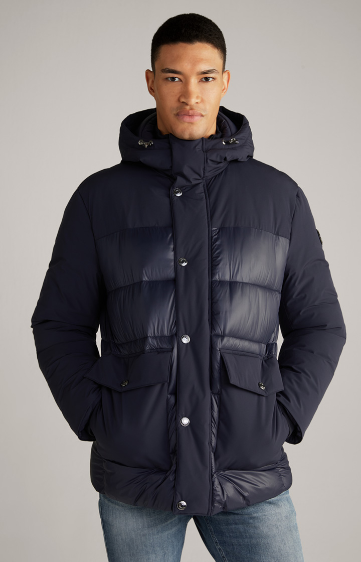 Steppmantel Havor in Navy