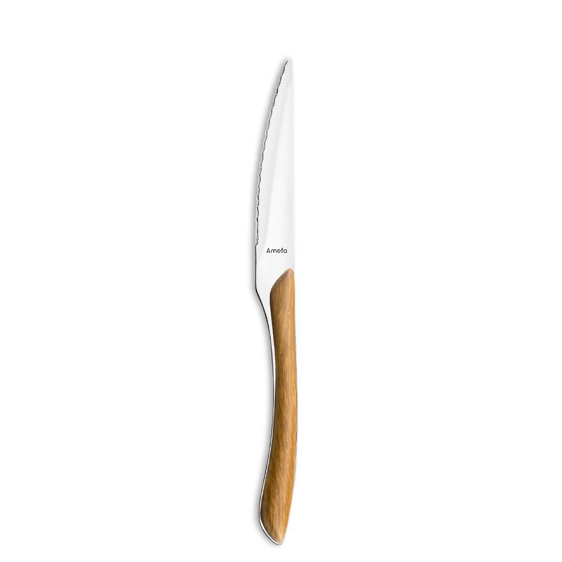 Amefa Besteck-Set ECLAT NATURE, Edelstahl 18/0, holz glänzend, für 6 Personen, 24-tlg