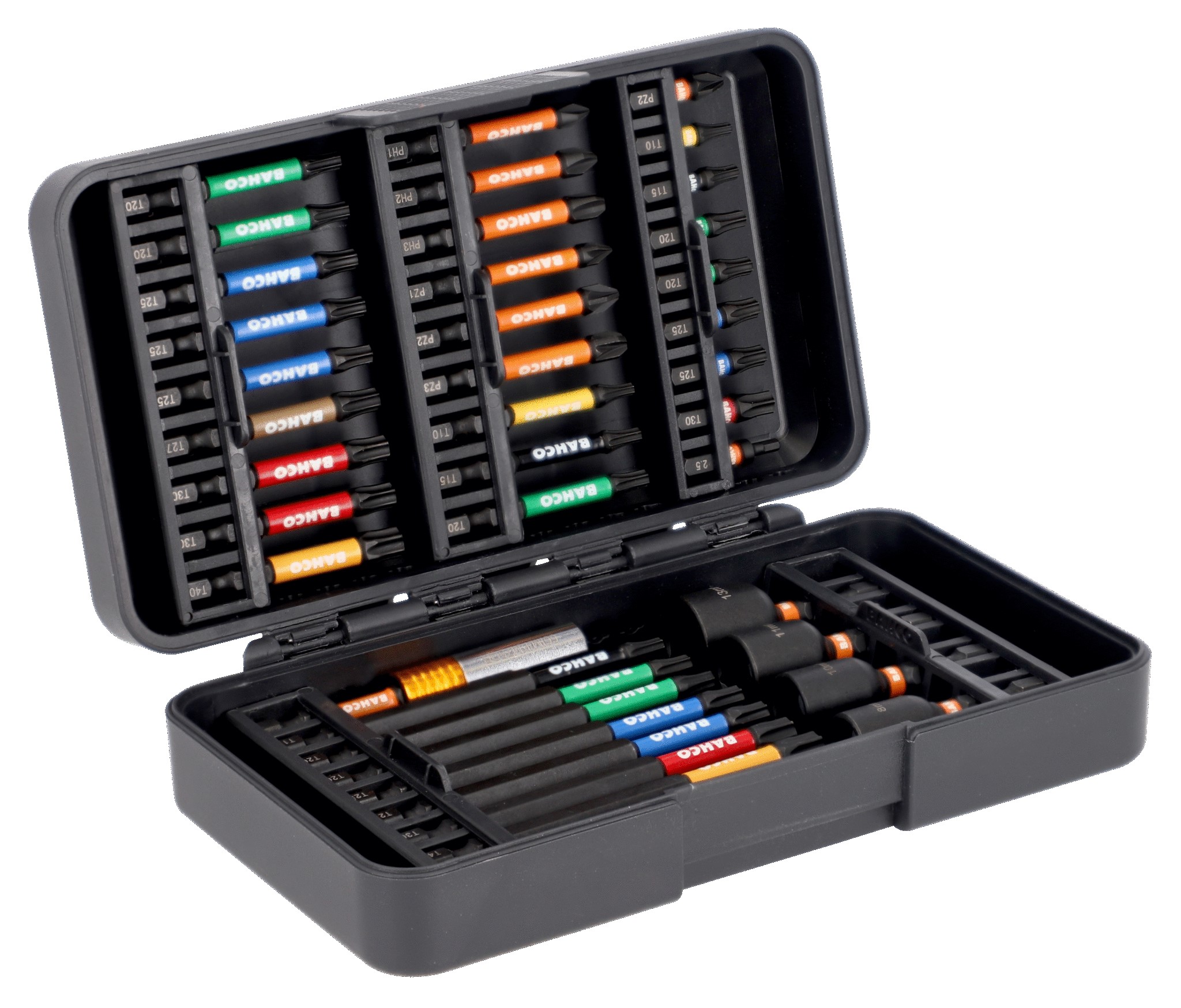 Bahco 66IM/40C-1 66IM/40C-1 Impact Torsion Bit Set 40-piece