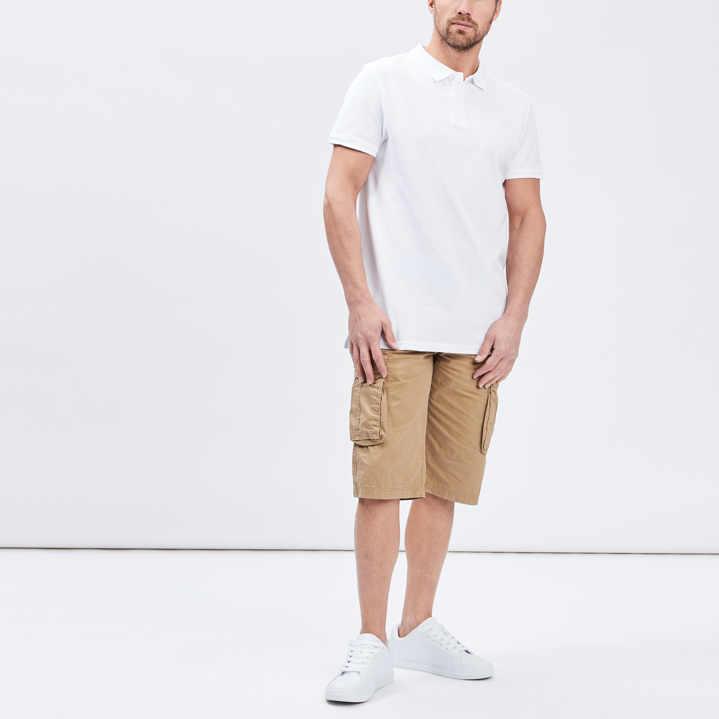 Bermuda battle Creeks camel homme | La Halle