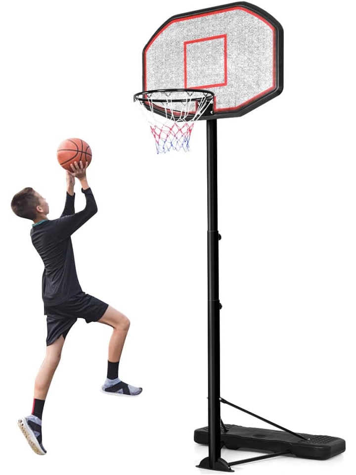 COSTWAY Basketballständer von 202 bis 305cm in Schwarz günstig kaufen onesize
