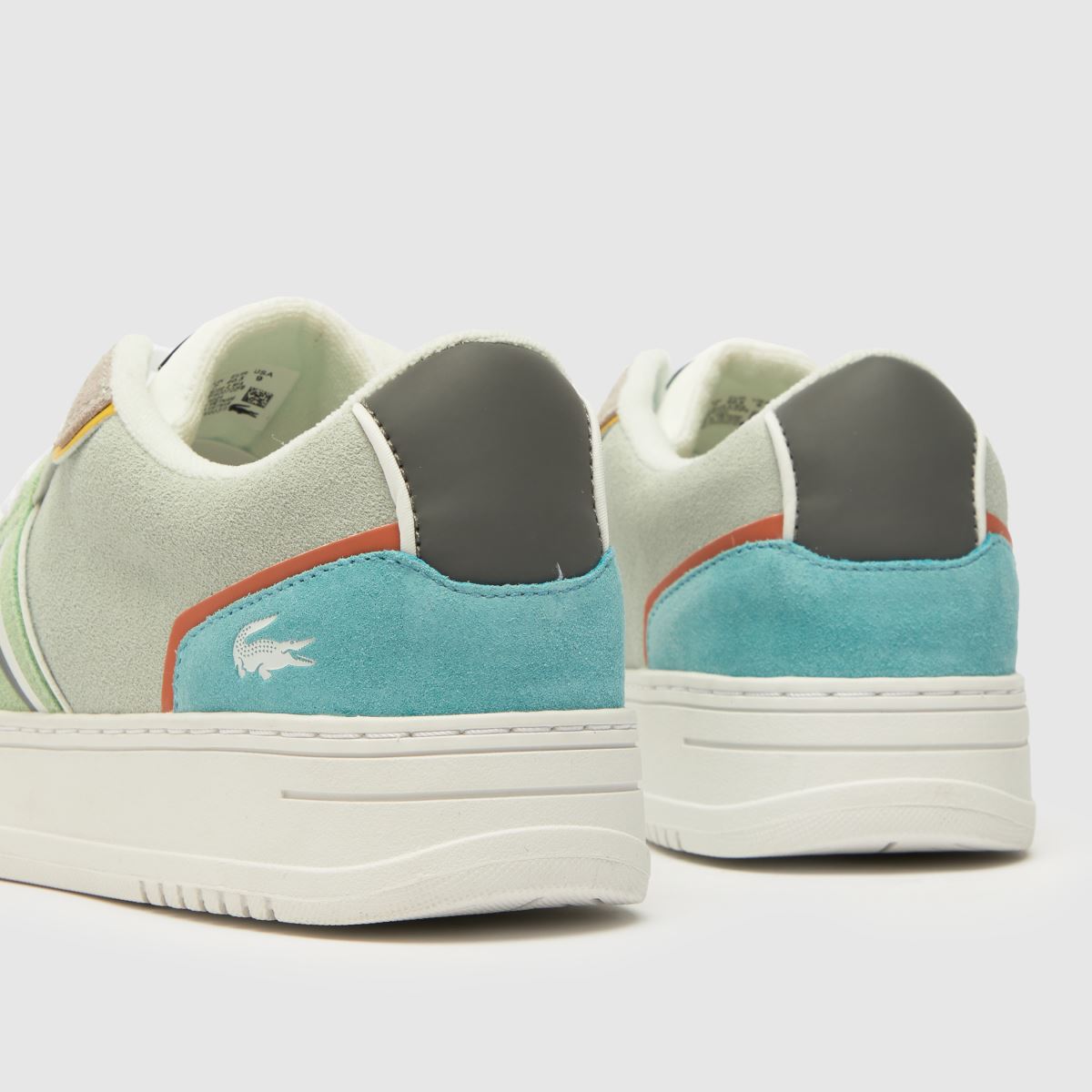 Superge Lacoste l001 v beli in modri barvi