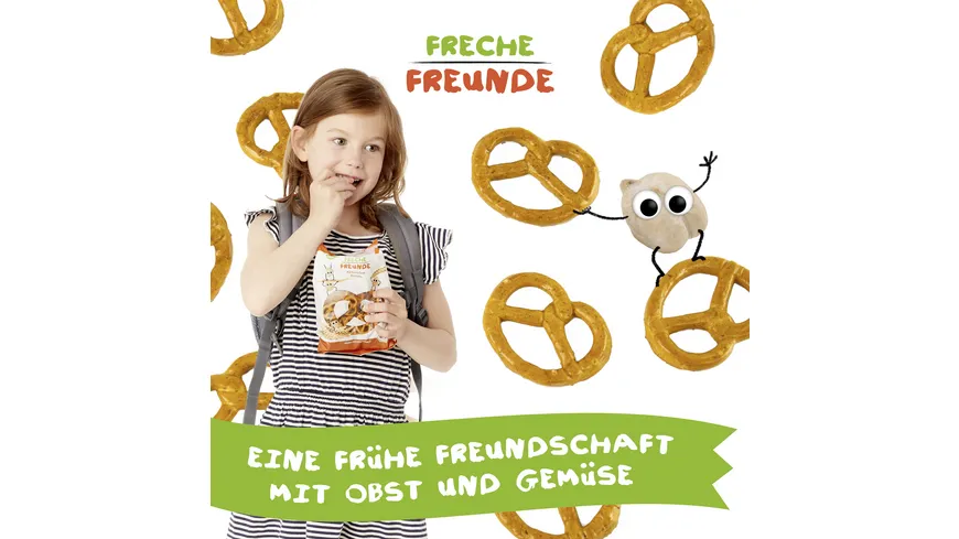 Freche Freunde Brezel Kichererbse 75 g