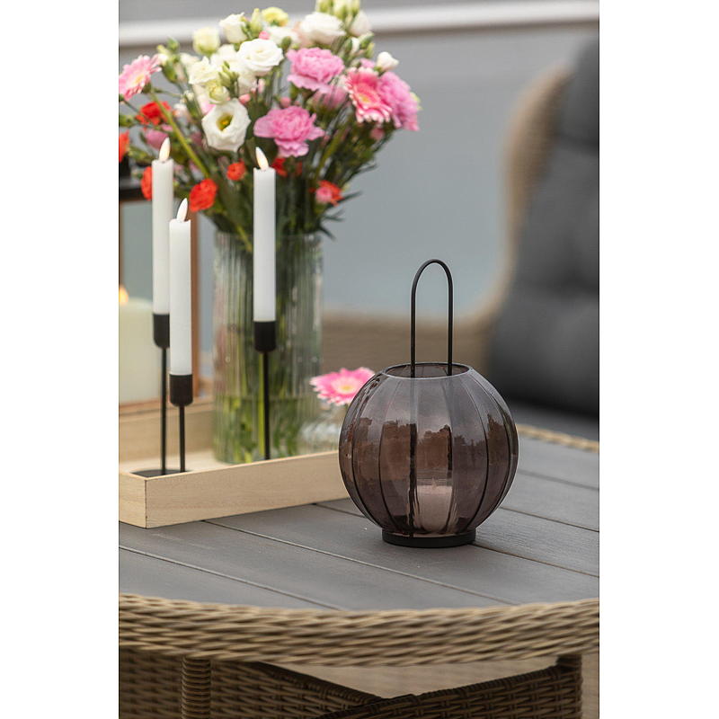Home Glasslanterne Leona 18x28 cm