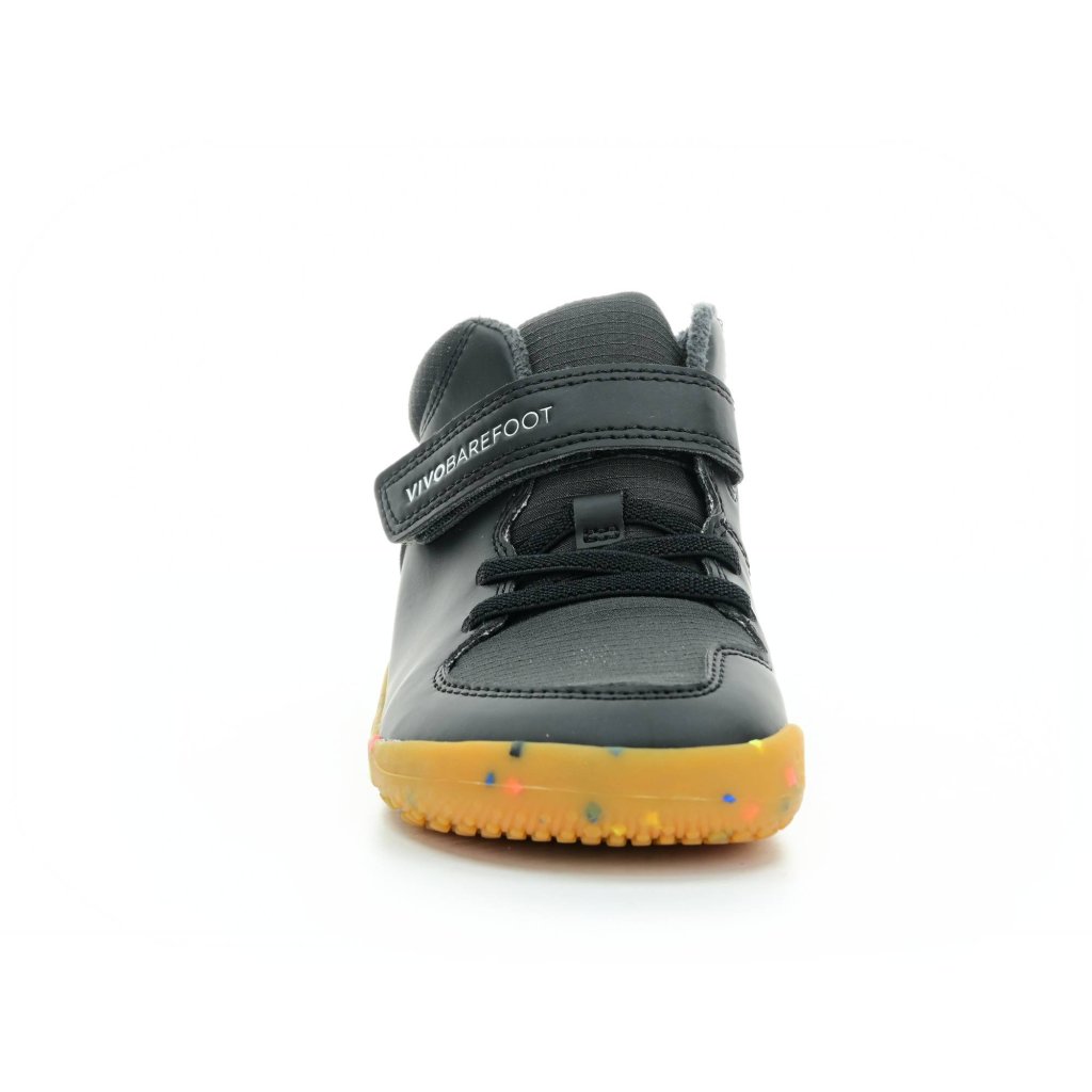 Vivobarefoot Primus Ludo Hi Obsidian Barfuß-Stiefeletten