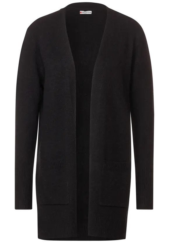 Street One Cosy Melange Strickjacke
