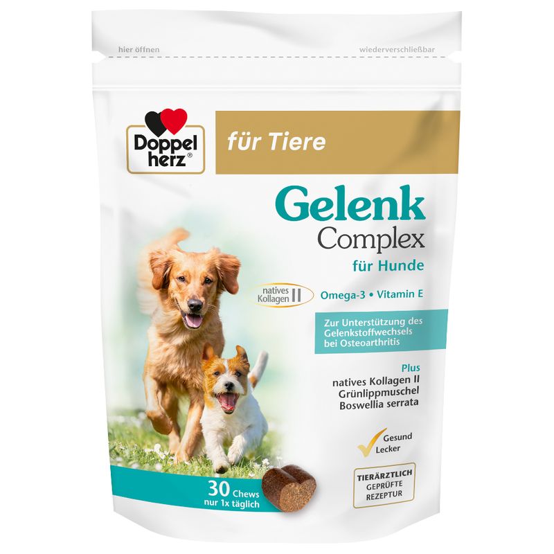 Doppelherz Gelenk Complex für Hunde