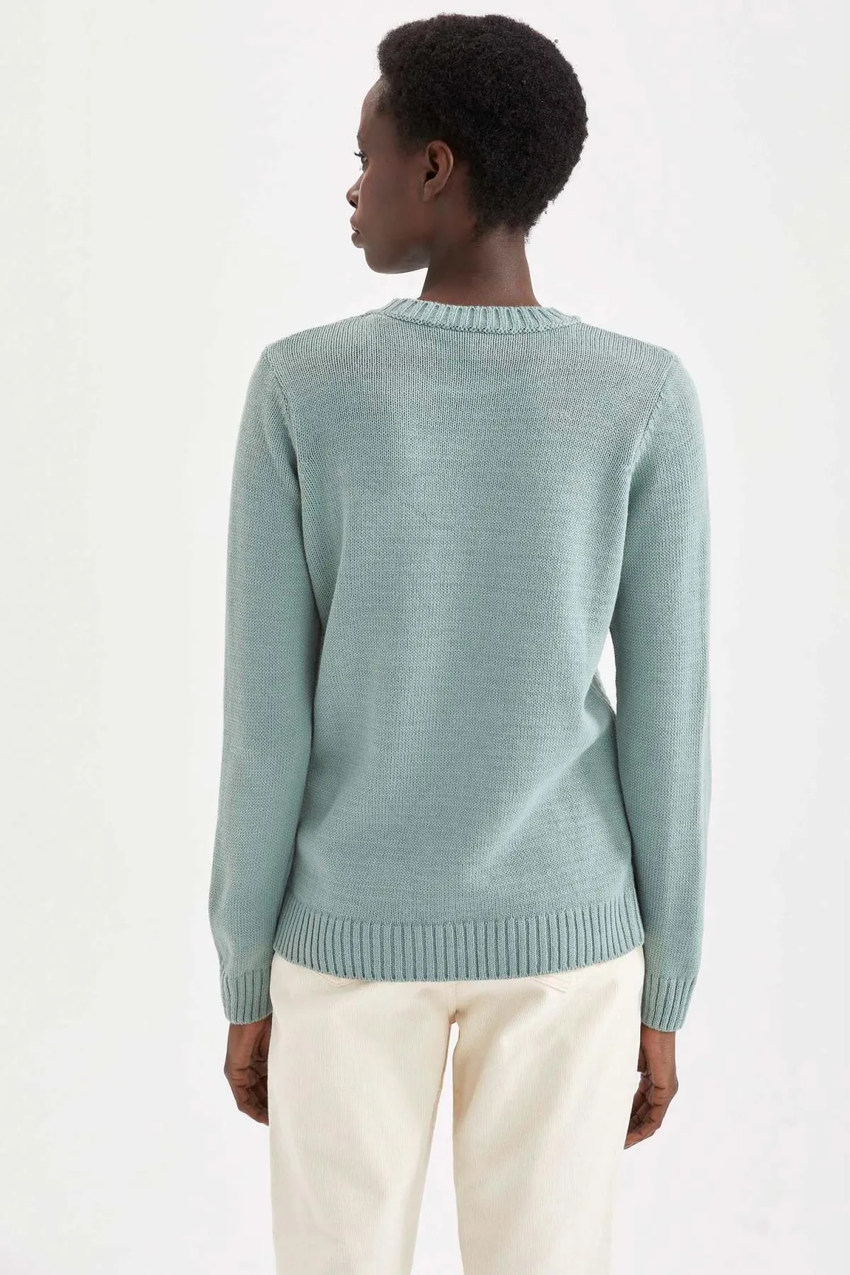 DeFacto  Pullover mit Rundhalsausschnitt und normaler Passform L1567az22wn