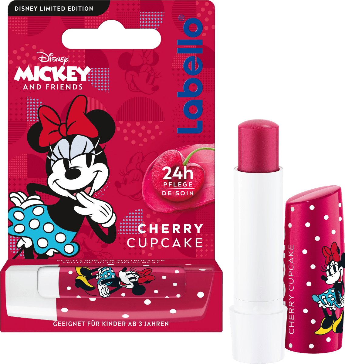 Labello Disney Cherry Shine Minnie Mouse LE, 4,8 g