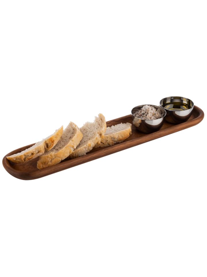 APS Servierbrett in Braun - 37 x 8 cm, H: 2 cm günstig kaufen onesize