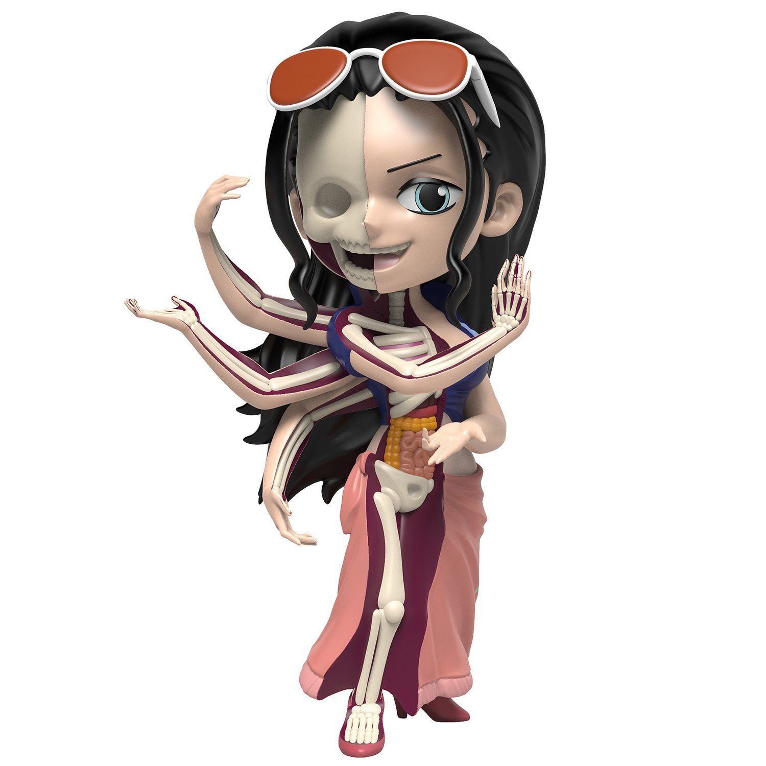 One Piece Anime Sammelfigur Mighty Jaxx One Piece Serie 1 - Freeny's Hidden Dissectibles, Eine Packung – enthält eine zufällige Figur