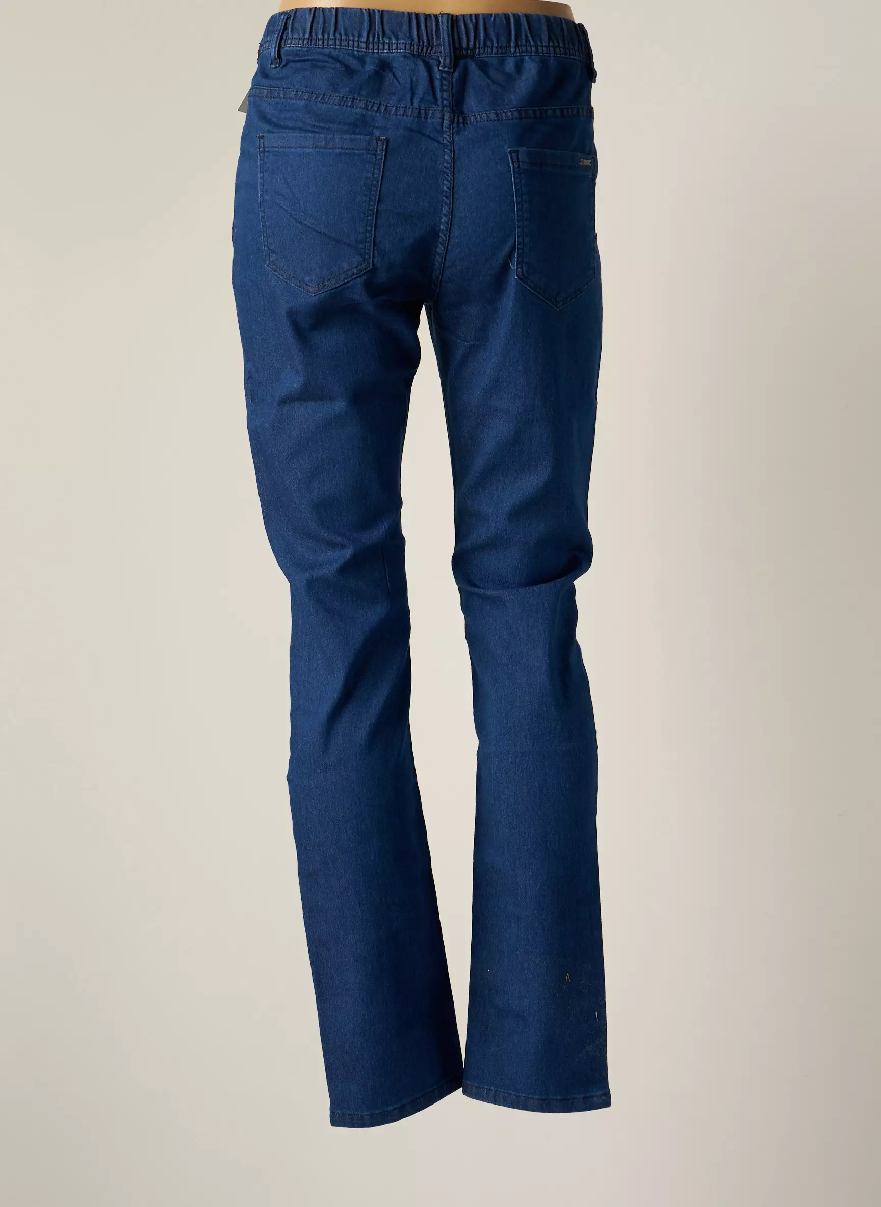 Quatre Vingt Jours Jeans Coupe Slim Femme couleur bleu