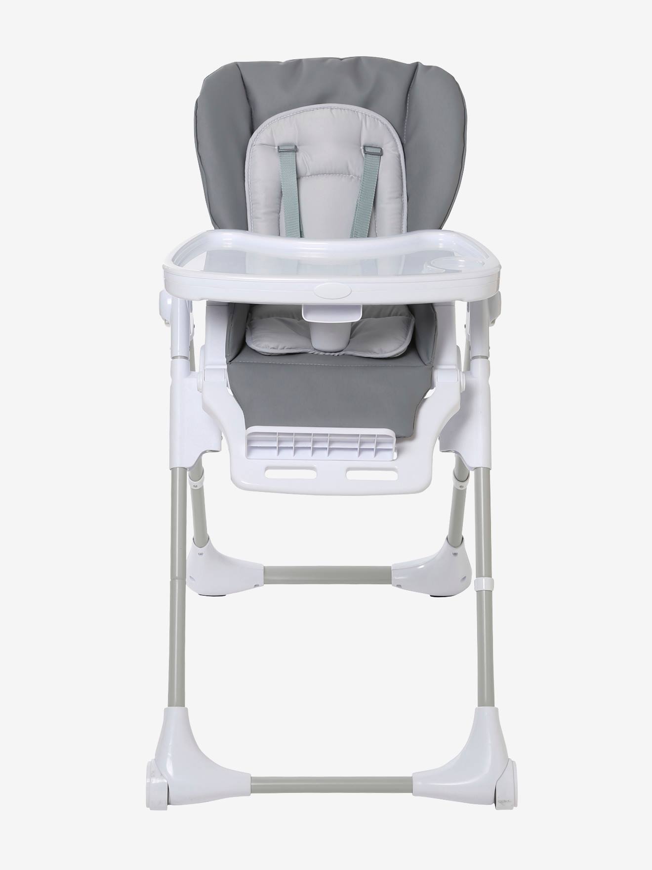 Vertbaudet Baby Kombi-Hochstuhl MAGICSEAT - grau
