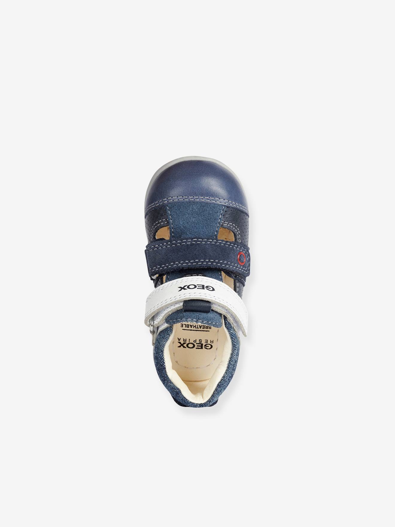 Geox Jungen Baby Sandalen KAYTAN GEOX - marine/weiß